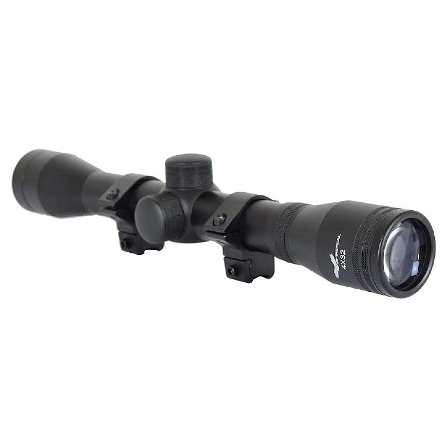JS-Tactical 4×32 Rifle Scope with Mount for 11 mm Rail – 4