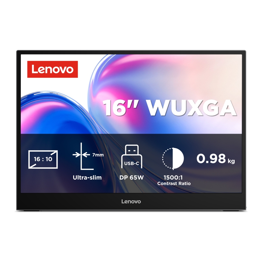 Lenovo L16 16" kannettava näyttö