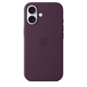 Apple iPhone 16 Silicone Case with MagSafe - Plum MYY43ZM/A