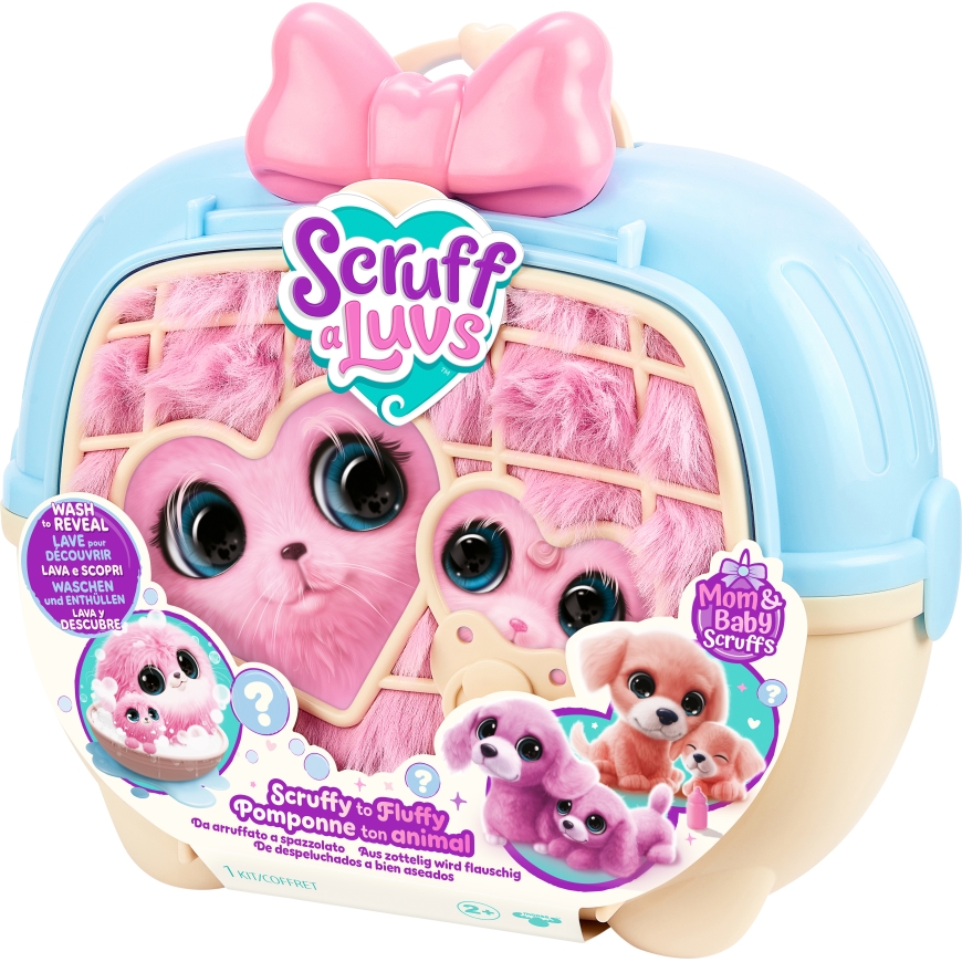 Scruff-a-Luvs Mom & Baby yllätyspehmolelusetti – 2
