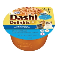 INABA Dashi Delights Tunča recepte - mitrā kaķu barība - 70g