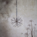 Star Trading Stardust hanging LED light decoration 40 cm, black Star Trading Stardust hanging LED light decoration 40 cm, black