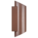 Nordlux Nico Round 22 wall light, rust Nordlux Nico Round 22 wall light, rust