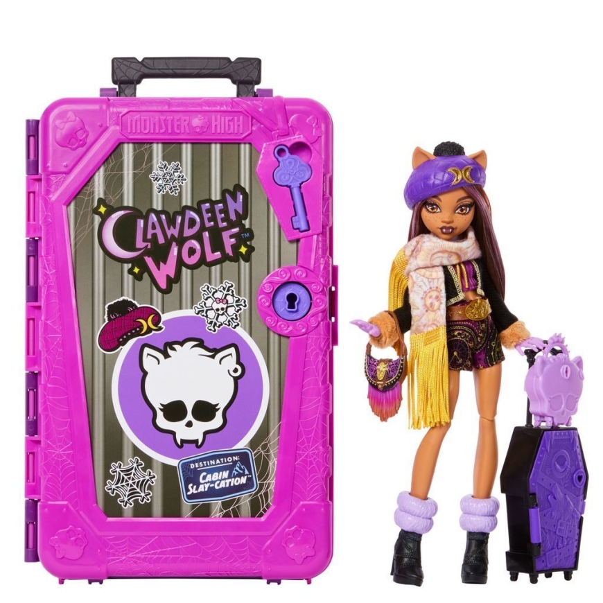 Monster High Skulltimate Secrets Clawdeen, muotinukke
