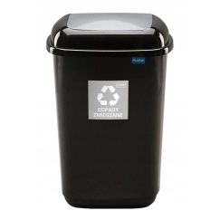 PLAFOR Bin 12L Recyccling Silver