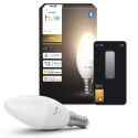 Philips Hue LED svečtējas spuldze, B39, E14, silti balta, 1 gab. Philips Hue LED svečtējas spuldze, B39, E14, silti balta, 1 gab.