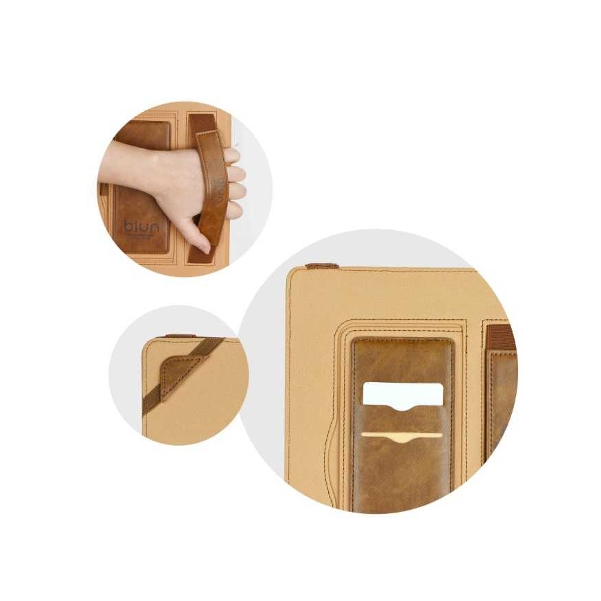 Blun Universal tablet case till 7 inches Brown – 3