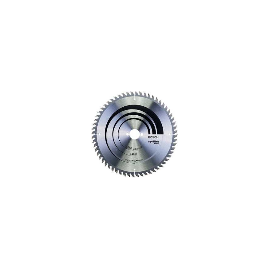 Bosch Powertools Bosch Powertools circular saw blade Optiline Wood T 250x30-60 -