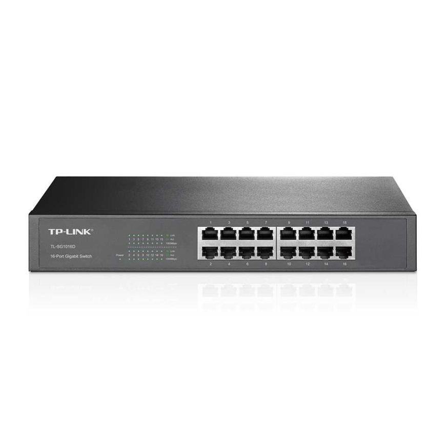 TP-LINK TL-SG1016D 16-Port Gigabit Switch - Switch – 2