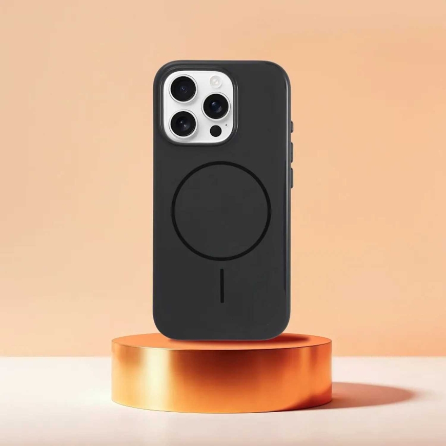 Riff Glossy MagSafe iPhone 17 Pro Max Melns