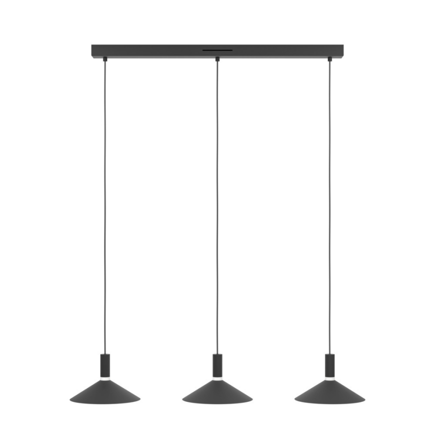 Eglo Conomavilla ZM Langbord rippvalgusti, 3000 lm, mattmust – 2