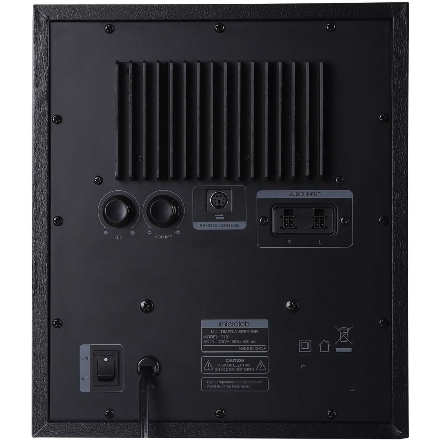 Microlab T10 2.1 Игровой Bluetooth – 3