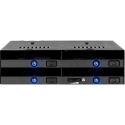 Icy Dock flexiDOCK 4x5.25" SAS/SATA MB014SP-B R1 black Icy Dock flexiDOCK 4x5.25" SAS/SATA MB014SP-B R1 black