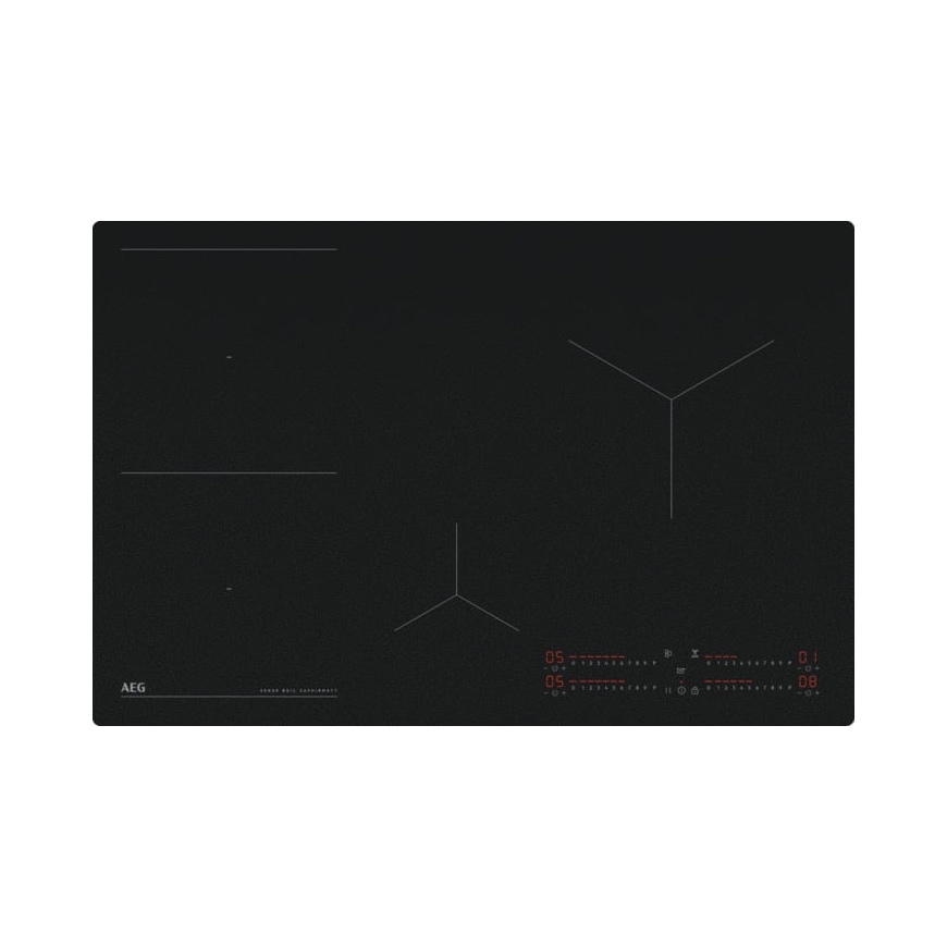 AEG TI84IB10IZ SenseBoil SaphirMatt® indukcinė viryklė, 80 cm