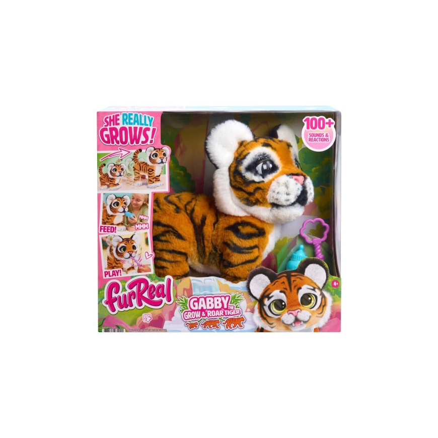 FurReal Gabby Grow & Roar Tiger, interaktiivne tiiger