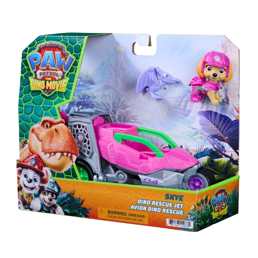 Paw Patrol Film 3, Kaja, Dino ja Sõiduk – 3