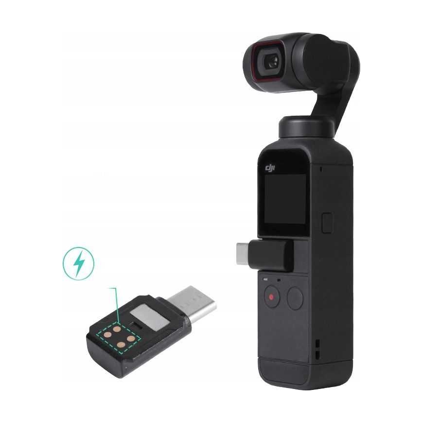 Sunnylife USB-C-adapteri DJI Osmo Pocket 2 / Osmo Pocketille – 3