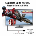 CLUB3D HDMI 2.0 4K60Hz RedMere cable 15m/49.2ft