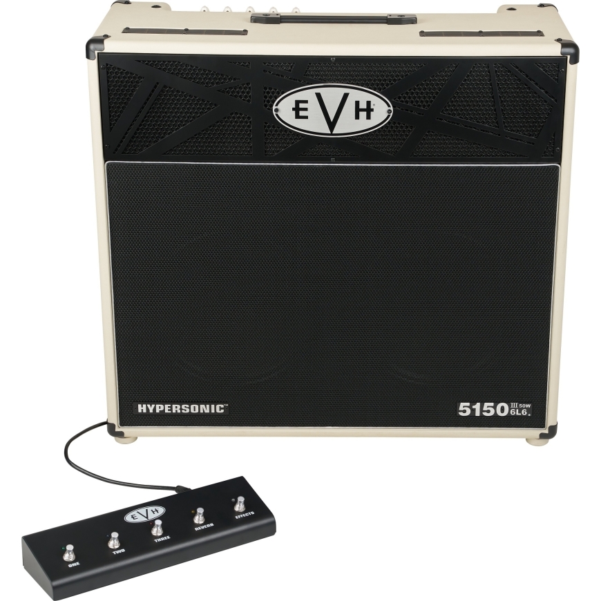 EVH 5150III Hypersonic 6L6 2x12 гитарный усилитель, слоновой кости – 4