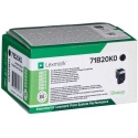 Lexmark 71B20K0 Black