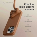 Riff "Minkštas silikono dėklas iPhone 15 Plus" Rudas