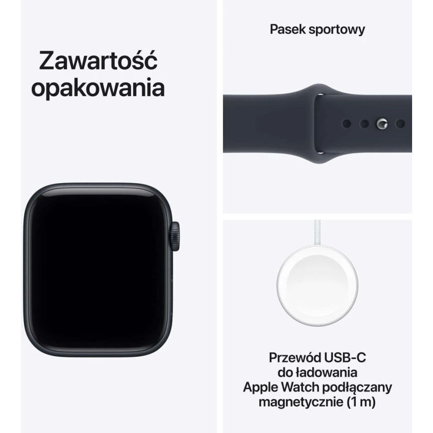 Apple Watch SE 3 Cellular 44 мм Midnight/Темно-синий ремешок M/L – 4