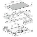 Miele KM 8585-2 FL, matēta melna indukcijas virsma, 80 cm Miele KM 8585-2 FL, matēta melna indukcijas virsma, 80 cm