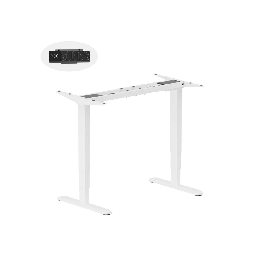 EQUIP 650814 ERGO elektrinis bešiūvis variklio stalo rėmas baltas – 2