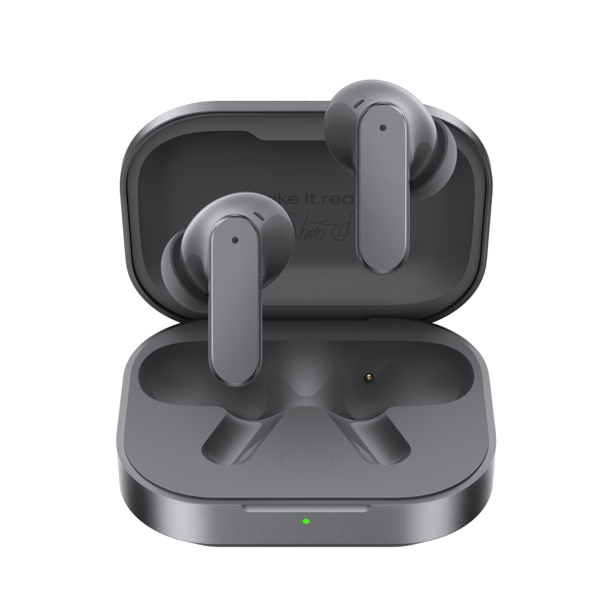 realme Buds Air8 bezvadu austiņas, pelēkas
