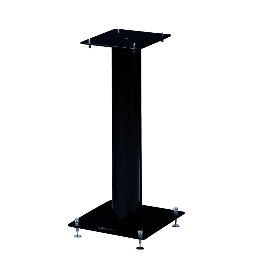 Norstone Stylum 1 speaker stand pair, black satin