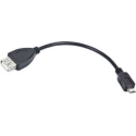 Lanberg USB-A / Micro USB 0.15m Juodas