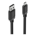 Hama 00201804 USB кабель USB 2.0 2 m USB A Micro-USB B 0,48 Gbit/s Черный Hama 00201804 USB кабель USB 2.0 2 m USB A Micro-USB B 0,48 Gbit/s Черный