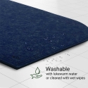 VILSTO Felt fabric table mats (18 gb.) Blue VILSTO Felt fabric table mats (18 gb.) Blue