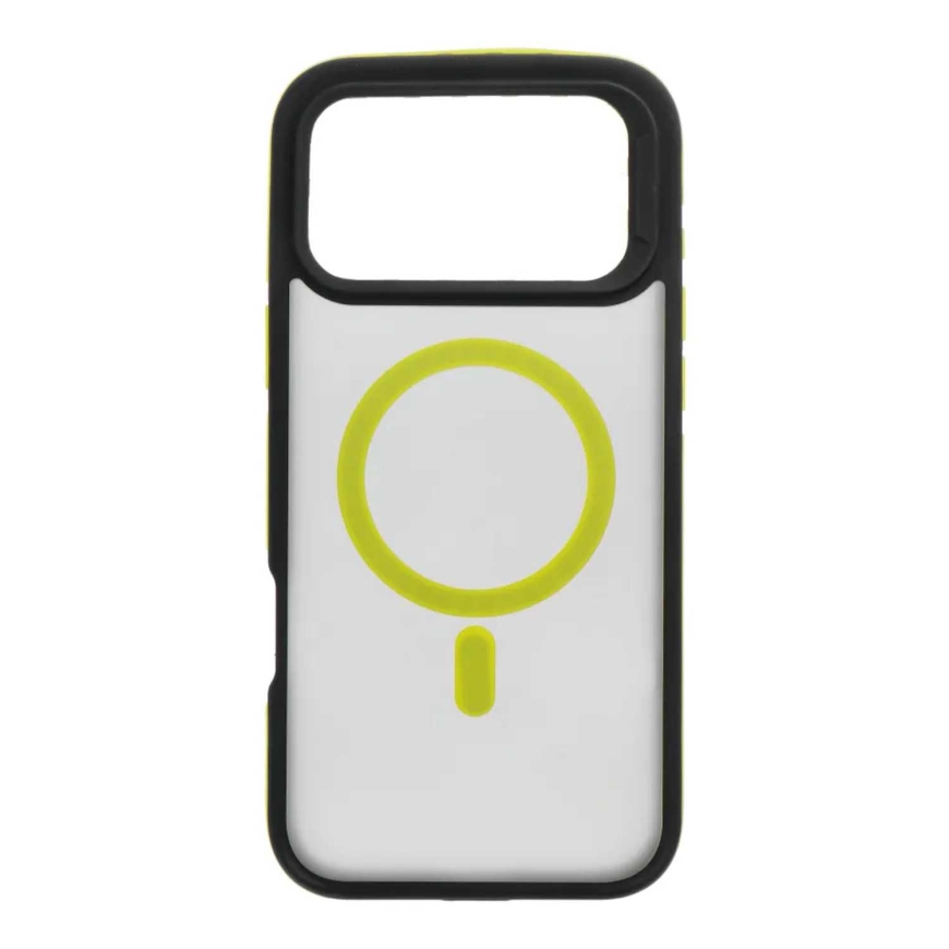 Riff NEO Magsafe back case for Apple iPhone 17 Pro Black/Yellow