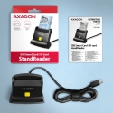 Axagon CRE-SM4NC USB-C Smart card StandReader Axagon CRE-SM4NC USB-C Smart card StandReader