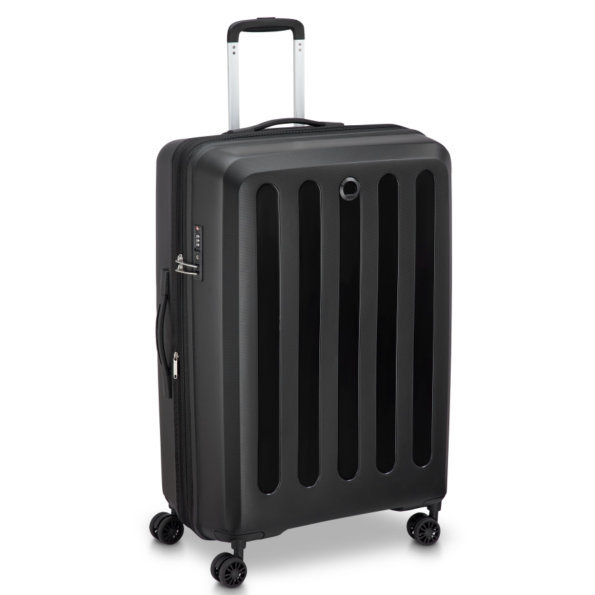 Delsey Unlock suitcase, 77 cm, black – 2