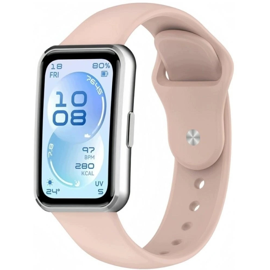 Beline "Apgriezts sprādzes siksna Huawei Band 11" Rozā – 4