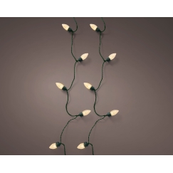 Lumineo vintage LED-kuusenkoristevalosarja sisä- ja ulkokäyttöön