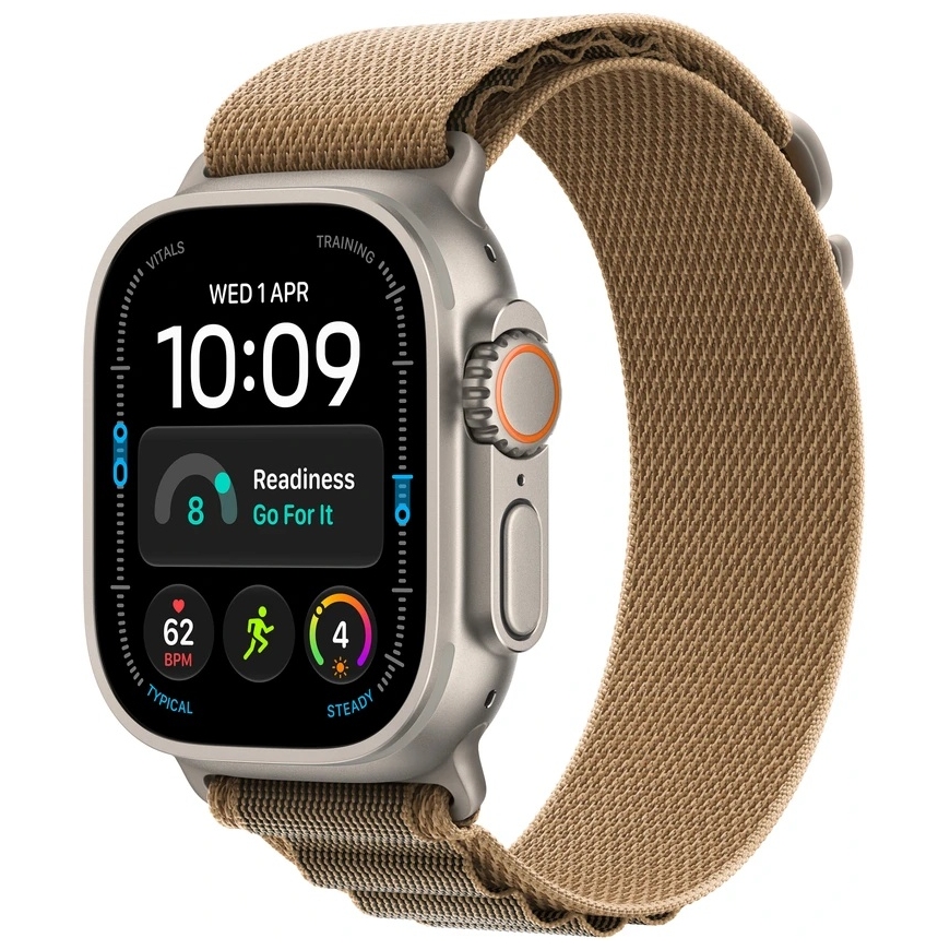 Apple Watch Ultra 4 Cellular 49mm Natural Tit./Desert Alpine M