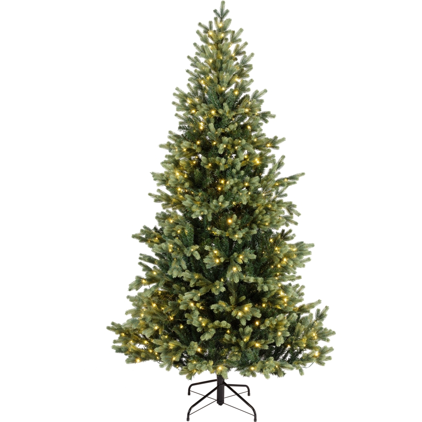Everlands Geneva fir artificial Christmas tree with lights, 210 cm – 3
