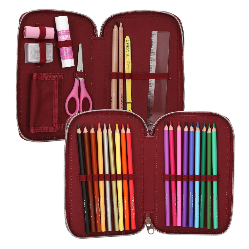 TOPModel double pencil case, FUR-EVER FRIENDS – 3