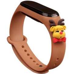 Fusion tarvikud Xiaomi Mi Band 5/6 Pruun Jõuluhirv