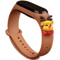 Fusion Accessories Xiaomi Mi Band 5/6 Brown Xmas Stag Fusion Accessories Xiaomi Mi Band 5/6 Brown Xmas Stag