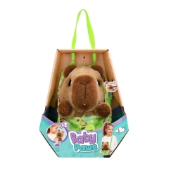 Baby Paws Capybara, interactive plush toy
