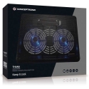 Conceptronic CNBCOOLPAD2F kannettavan tietokoneen jäähdytysalusta 39,6 cm (15.6") 1000 RPM musta Conceptronic CNBCOOLPAD2F kannettavan tietokoneen jäähdytysalusta 39,6 cm (15.6") 1000 RPM musta