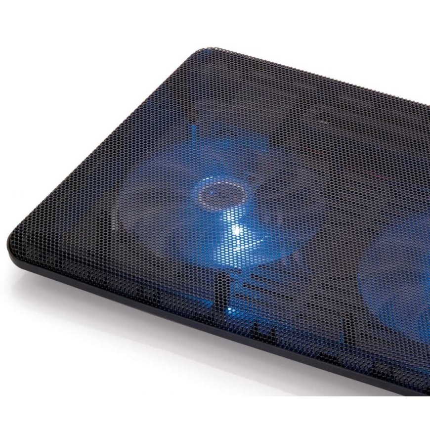 Conceptronic CNBCOOLPAD2F aušinimo padėklas nešiojamam kompiuteriui 39,6 cm (15.6") 1000 RPM Juoda – 4