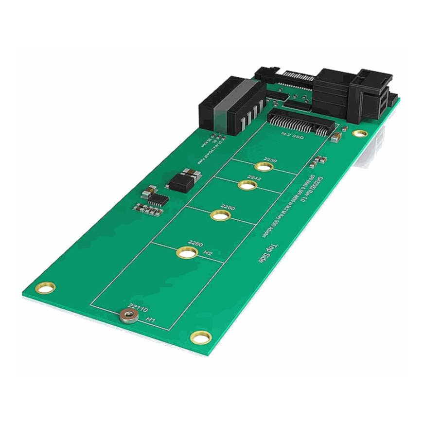 Icy Box IB-M2B02 Converter board for M.2 SSD to SATA or U.2 host