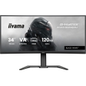 iiyama GCB3482WQSU-B1 computer monitor 86.4 cm (34") 3440 x 1440 pixels UltraWide Quad HD LED Black