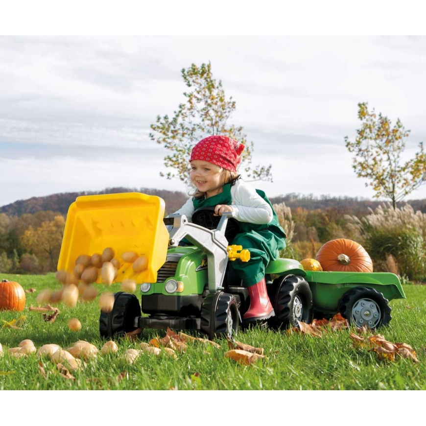 Rolly Toys rollyKid Sutartis dėl pedalų su Lyguma ir Priekaba – 3