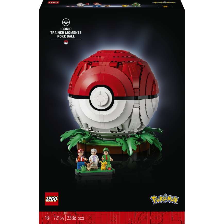 LEGO Pokémon 72154 – Trainer's Spotlight Inside the Poké Ball